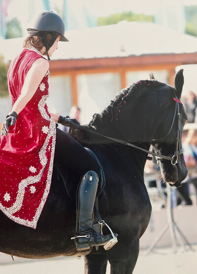 Frison et spectacle Marine et Corto du Manoir a Lamotte Beuvron